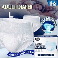 BERMA BABY Premium Pull Up Pants Breathable Adult Diapers Pants Size M/L/XL (10 Pcs)