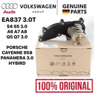 Audi EA837 3.0T Coolant Thermostat B8 S4 S5 3.0 A6 A7 A8 Q5 Q7 Porsche Cayenne 958 Panamera Hybird 0
