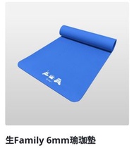 生Family 6mm瑜珈墊 Yoga Mat