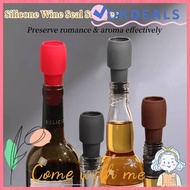 OKDEALS Wine Bottle Stopper, Silicone Wine Tools Red Wine Sealer, Reusable Sparkling Wine Bottle Sto