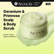 [Arencia] Fresh Cloud Body Scrub (Geranium & Primrose) 260g