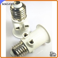 KKGOO E27 EU LED Bulb Adapter, E27 Socket Light Bulb Lamp Adapter EU Plug Connector,  ABS Plug Conne