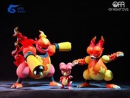 🔥Gk新品預訂🔥FOG精靈寶可夢 鴨嘴寶寶&鴨嘴火獸&鴨嘴炎獸進化組