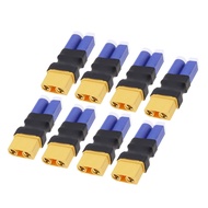 4/6/8pcs XT90 to EC5 Female Male Connector Adapter, no Wire EC5 to XT90 Female Male Adapter Plug for