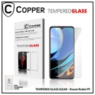 Redmi 9T - COPPER TEMPERED GLASS CLEAR