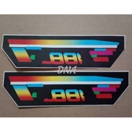 Honda CB150R Lcd Speedometer Sticker FL