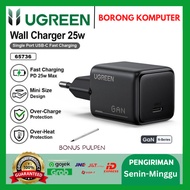 Ugreen 25W USB-C GaN Fast Charger Black 65736