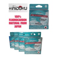 SAMURAI Kaidoku Stealth Leader 100% Fluorocarbon Tali Perambut Fluorocarbon Tali Perambut Hantu Ghos