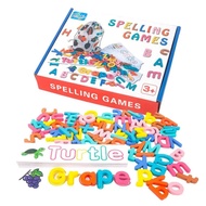 Permainan Ejaan Kayu Ejaan Mainan Blok Perkataan Selamat Mainan Pendidikan Lucu Permainan Ejaan Baha