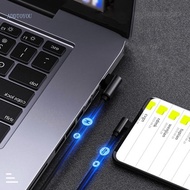 【3C】 90 Degrees USB Type C to USB C Cable For Phone Laptop 60W 10Gbps Charger Cord