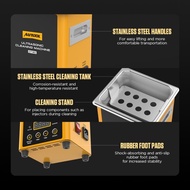 AUTOOL CT80 Car GDI EFI FEI Fuel Injector Heating Cleaning Machine 1.6L Ultrasonic Cleaner for Gasol