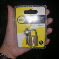 Yale Brass Padlock V140.20 20mm