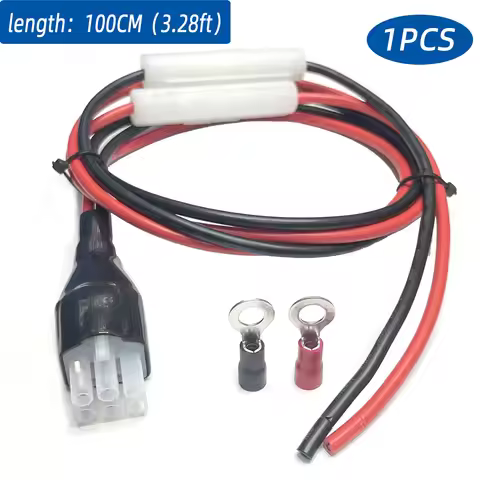 6pin Radio Power Cord Cable For Kenwood TS-50s TS-60s TS-140 TS-440 TS-450 TS-570 For Icom IC-706 IC