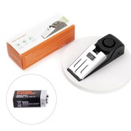 A53- 門擋警報器 防撞門塞 酒店門縫頂門器 旅遊安全鎖 防盜警報阻門器 門扣鎖 配1個電池