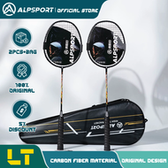 ALP RR PRO 4U ชิ้น/ล็อตรุก2ไม้แบดมินตันมืออาชีพพร้อมถุง26ปอนด์/12กก. คาร์บอนไม้แร็กเก็ตไฟเบอร์ T800