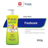 Fruitale Antibacterial Moisturising Body Wash / Showel Gel 800g- Freshcare - Mandarine & Peach