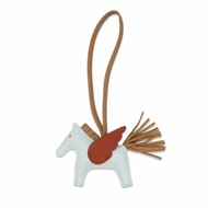 Hermes 展示品 Rodeo PM 飛馬吊飾(藍/烏木/棕)