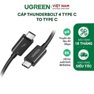 THUNDERBOLT 4 Type C to Type C Cable UGREEN US501 | Output 8K60Hz images | 40Gbps data transfer| 303
