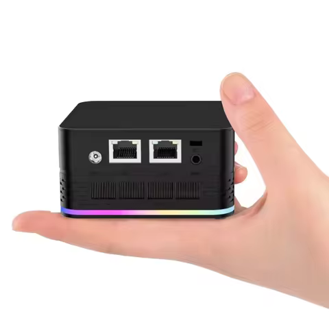 T9 PRO Intel Twin Lake N100 Mini PC Windows 11 Dual Gigabit Ethernet Port WIFI5 Intel UHD Graphics C