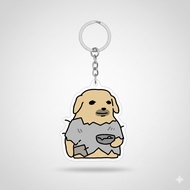 Keychain " Poor dog funny meme "