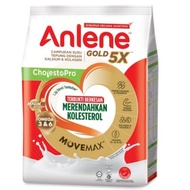 Anlene Gold 5x Cholesterol Pro, Omega 3 n 6, Move Max, Merendahkan Kolesterol Milk Powder, 800g