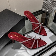 CHELLTIC Sandal Wanita Heels 5CM Daily Permata Blink Blink Pijakan Empuk Model Kekinian Cantik Eleg
