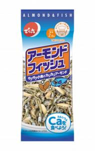DENROKU - 杏仁魚仔乾 20g （補鈣零食）賞味期限26年4月23日