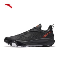ANTA Men Basketball Shoes 1125A1604-1 -Black/Orange (Kasut Bola Keranjang)