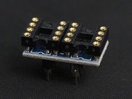 ตัวแปลง 2 Single OP-AMP เป็น 1 Dual OP-AMP (ตัวแปลง ออปแอมป์เดี่ยว2สองตัวเป็น ออปแอมป์คู่1ตัว)