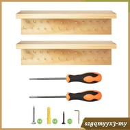 [Toolroom] Wall Plant Shelf Decorative Award and Medal Display Shelf Award and Medal Display Rack Ea