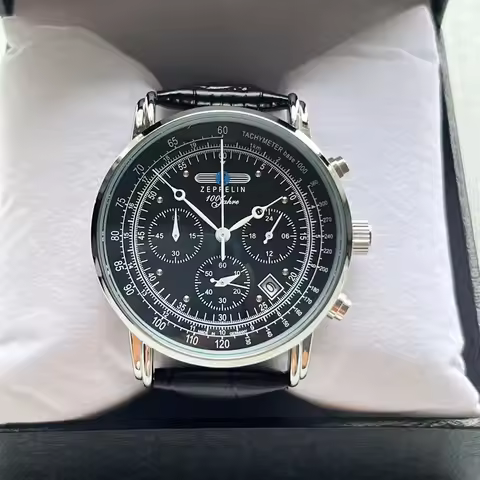 Zeppelin Airship Automatic Mens Watch Retro Business Commemorative Gift Fashion Leisure Timepiece Ca