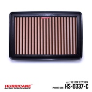 HURRICANE กรองอากาศรถยนต์ผ้าแดง & สแตนเลส Mazda ( 3 Skyactiv  CX-5 ) HS-0337