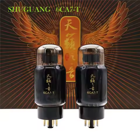 SHUGUANG 6CA7-T 6CA7T Vacuum tube Upgrade EL34 6CA7 6CA7-Z EL34B KT77 6L6GC 6P3P 5881 HIFI Audio Val