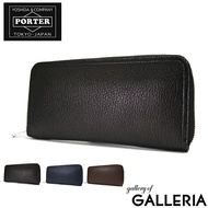 Porter Double Long Wallet 129-03735 Long Wallet Yoshida Bag PORTER DOUBLE Wallet Round Zipper Men's 