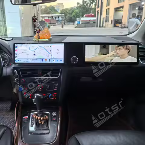 2026 Dual Screen 12.3 "Android 13 for Audi Q5 2008-2016, GPS Navigation Carplay Car Radio TouchScree