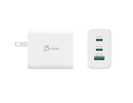 # J5create GaN USB-C® Multi-Port Charger [65W/130W] # 3 Variants