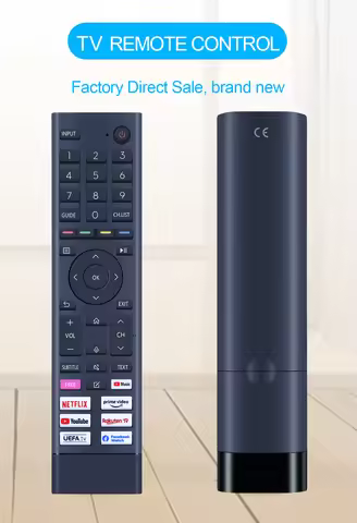 Voice Remote Control ERF3B80H for Hisense TV 55E76GQ, 58A6BG, A21111K