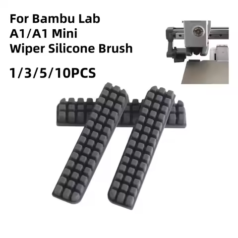 1/3/5 PCS Lab A1 Silicone Nozzle Brush for Bambu Lab A1/A1 Mini Wiper Silicone Brush Nozzle Cleaning