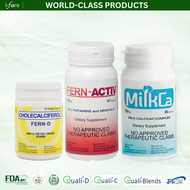 I FERN POWER TRIO | Fern-D 60 Softgels | Fern-ACTIV 60 Capsules | MILKCA 60 Capsules   100% I-FERN ORIGINAL