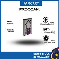 ready stock Proocam Nikon EN-EL11 Compatible Battery for Camera S550 S560 S600