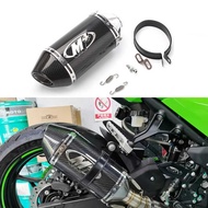 Motorcycle Sports Car R1R6 Chase GSX6/750R CBR650 Modified Full Carbon Fiber M4 Exhaust Pipe