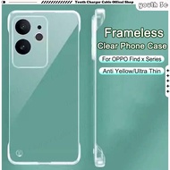 For Realme GT GT2 GT5 GT5Pro GT6 GT7 GT7Pro GTNeo3 GTNeo5 GTNeo7 Frameless Transparent Phone Case Ul
