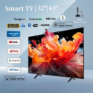 QLED Smart TV 4K Android TV | Google TV| 32“ 43” Digital TV | Wifi |Netflix&Youtube | Dolby Audio