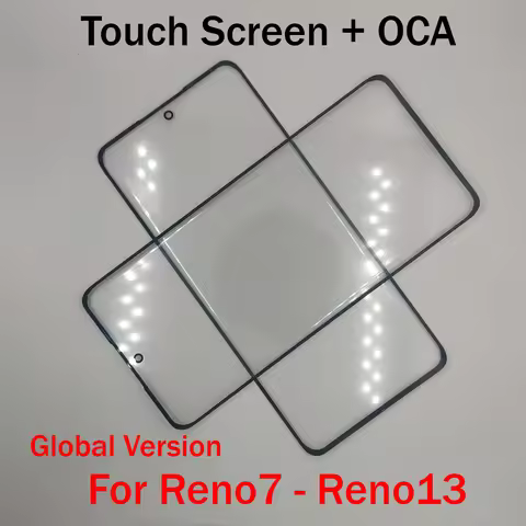 For Oppo Reno7 Reno8 Reno10 Reno11 Reno12 Reno13 Reno 7 8 10 11 12 Pro Z T SE 5G Global Touch Screen