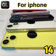 GL back housing back glass for 14 14 plus 15 15 plus 15 pro 15 pro max with free tools，With magnet