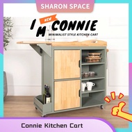 [SALES] CONNIE Kitchen Cart / Kitchen Trolley / Kitchen Island / Troli Dapur