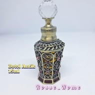 Botol Parfum Antik Mewah/ Botol Parfum Antik Elegan Turkei Arab 15ml