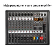 power mixer 8 Ohm 650 wattx2 yamaha/AGM8mixer power amplifier 7 jalur equalizerBluetooth99DSP48V