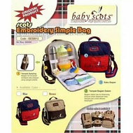 Baby Scots Baby Bag/Mini Diaper Bag/Diaper Sling Bag