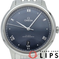 歐米茄碟飛系列尊貴同軸至臻天文台錶 40毫米 (434.10.40.20.03.001) - 黑色不鏽鋼男士腕錶，成色極佳，附原廠錶盒和保固卡。 [全新]